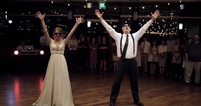 This dad and daughter wedding dance is actual goals