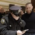 Conor McGregor almost made this New York City police officer cry with joy