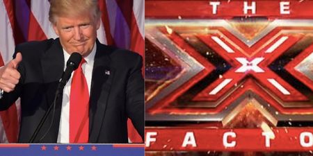 People think Donald Trump’s presidential win indicates the X Factor winner