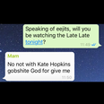 Irish Family WhatsApp Group – Christmas Puddings, Trump and The Late Late