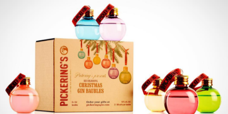 Gin baubles are our new favourite Christmas decorations
