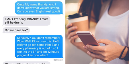 “Brandy” always gives out the same fake number – the guy who actually owns it delivers the best comebacks