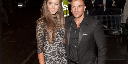Emily MacDonagh and Peter Andre welcome second child