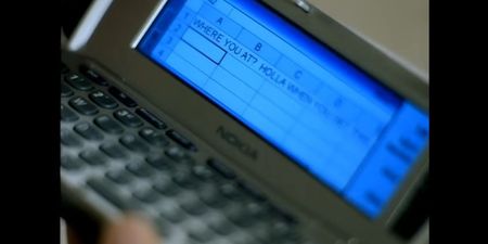 Nelly attempts to explain why Kelly Rowland text him using Excel spreadsheet in a video