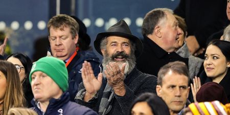 Mel Gibson and his VERY impressive beard were in Dublin last night