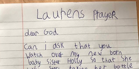 This little Irish girl’s wish for her premature baby sister is adorable