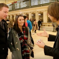 An Irishman enlisted the help of a magician to pull off one of the greatest proposals we’ve ever seen