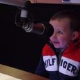 Cork toddler on the radio talking about Santa is the best thing you’ll see today