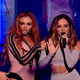 Viewers noticed something unfortunate about Jesy Nelson’s outfit during last night’s X Factor