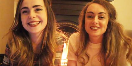 These two Maynooth students surprised their fellow students with something amazing this Christmas