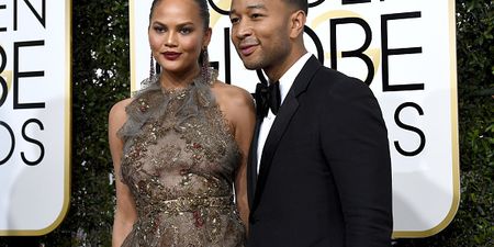 Chrissy Teigen’s Golden Globes makeup included a product the internet is going CRAZY for