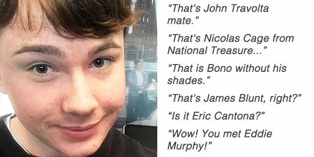 A guy asked who the celebrity in his selfie is, and the replies are brilliant