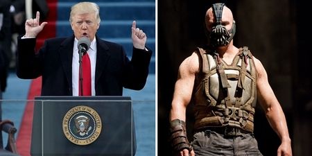 Donald Trump actually quoted Batman villain Bane in his Inauguration speech