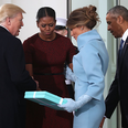 The internet is freaking out about the Tiffany box Melania Trump gave Michelle Obama