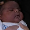 One mother has welcomed a 13 POUND newborn baby