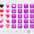 So all of the heart emojis have different meanings
