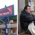 Currys PC World apologise for offensive sign warding off homeless people