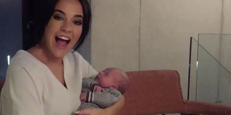 Stephanie Davis has shared an adorable video with her son