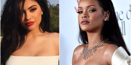 Kylie Jenner’s designer has been accused of copying Rihanna’s outfit