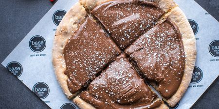This chocolate pizza is going to be available for one day only in Dublin