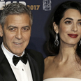 Amal Clooney debuted her baby bump in a STUNNING gown last night