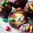 Just LOOK at these no-bake chocolate peanut butter M&M balls