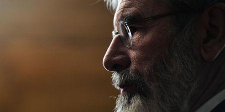 Gerry Adams refers to British government as “part of the problem”