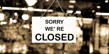 Five Irish food establishments served with closure orders last month