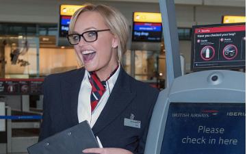 WATCH: Emma Bunton pranks airline passengers for Red Nose Day