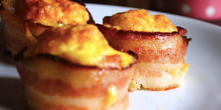 These bitesize bacon and egg cups are ADORABLE breakfast goals