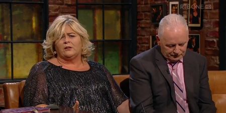 Parents of suicide victim Leanne Wolfe have a powerful message for bullies on The Late Late Show