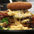 This burger concoction is making us feel a bit sick… that bun!