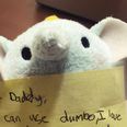 This note from a little girl to her daddy is the cutest thing you’ll read today