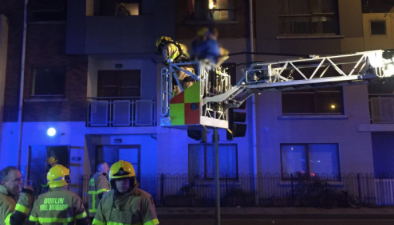 11 people rescued from apartment block fire in Dublin