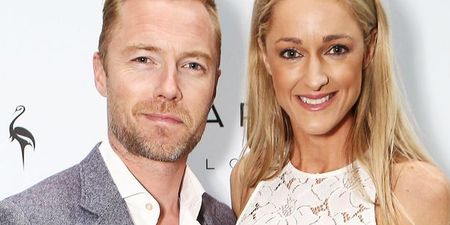 Storm Keating shared an adorable family photo with baby Cooper