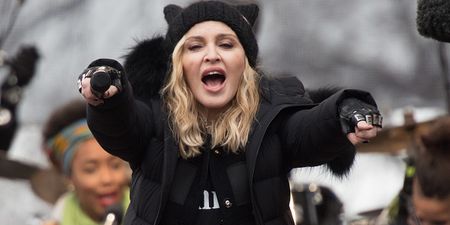 Madonna has made a dig about the new movie about her