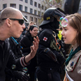 The powerful moment a girl scout stood up to a neo-Nazi is going viral