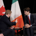 The Canadian Prime Minister wore the BEST socks to meet Enda Kenny