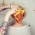 Hidden pizza hair is the trend we can totally get on board with