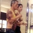 You did not see this photo of the King of Thailand wearing a yellow crop top