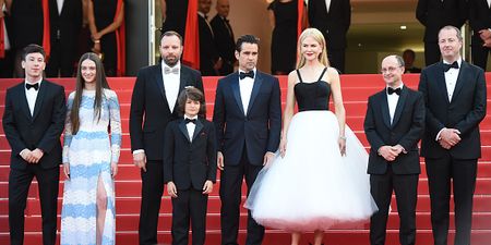 Love/Hate star walks the red carpet at Cannes with Nicole Kidman