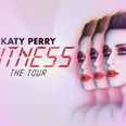 Katy Perry has announced a European tour but it’s bad news for Irish fans
