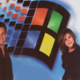 Chandler and Rachel once starred in a Microsoft video and oh, Lord