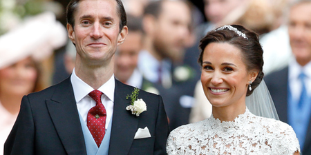 LOOK at the dress Pippa Middleton wore to a recent wedding