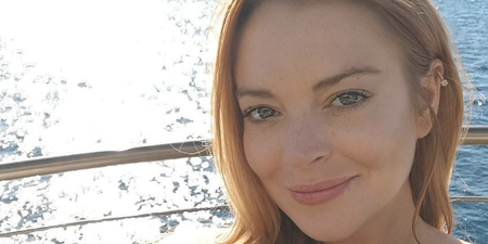 Lindsay Lohan reveals a very different look on her Instagram