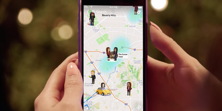 We can’t decide if Snapchat’s new feature is cool or creepy