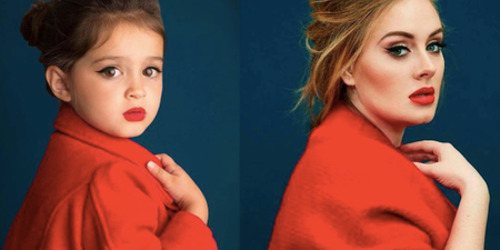 Three-year-old Instagrammer recreates pictures of inspiring women