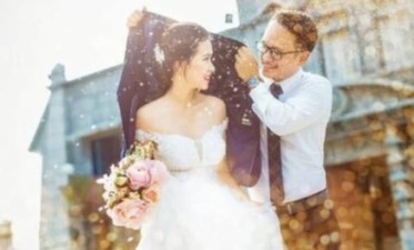 There is a very disgusting reality behind this wedding photo