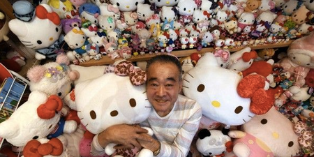 Ex-policeman sets world record for largest collection of Hello Kitty merch