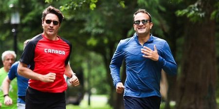 The Leo/Justin bromance continues with… a jog in the Phoenix Park